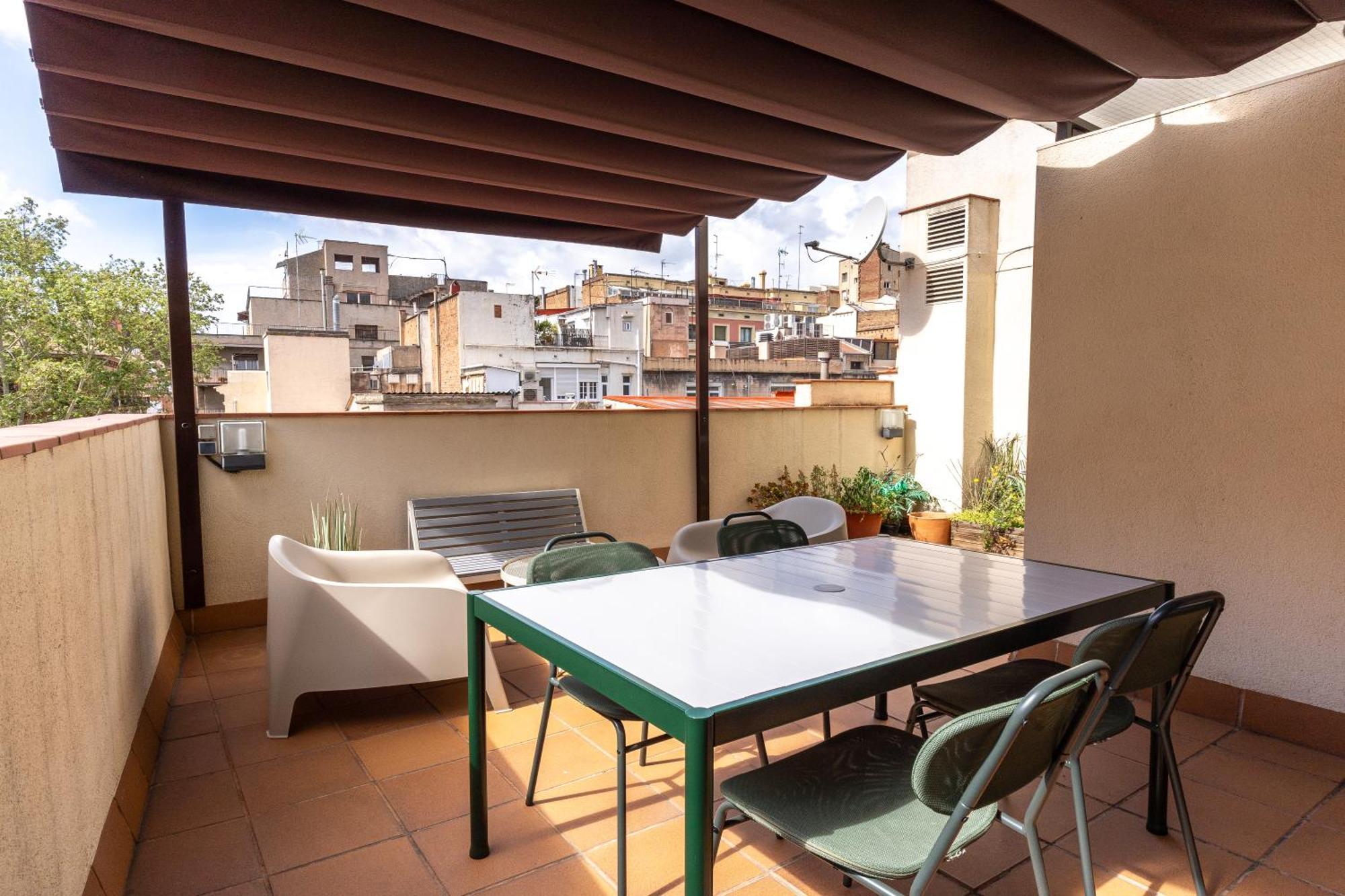 Centrico Apartamento Con Terraza Barcelona Eksteriør billede