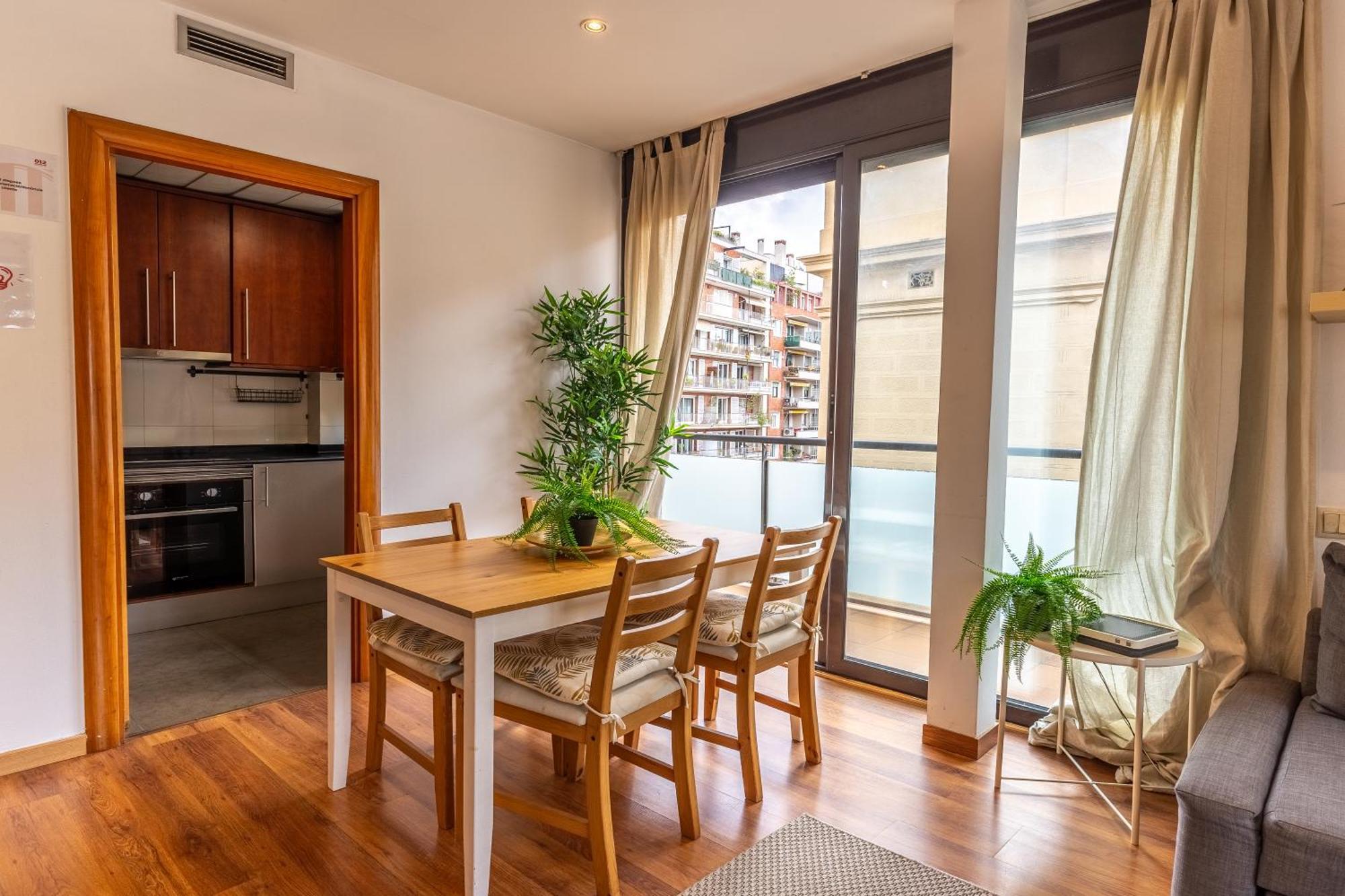 Centrico Apartamento Con Terraza Barcelona Eksteriør billede